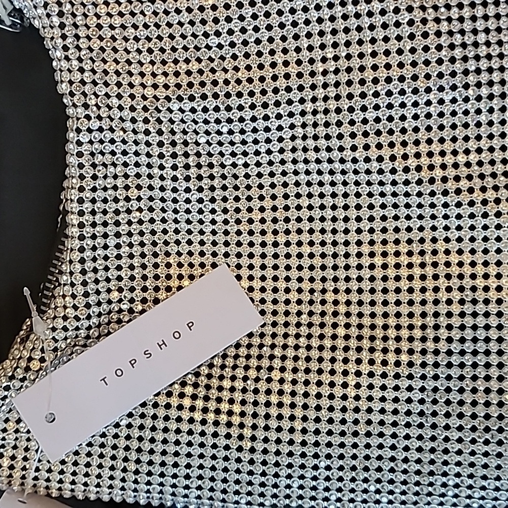 Topshop rhinestone bag 😎 - Picture 2 of 3